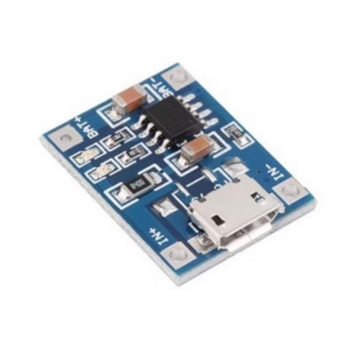 ماژول شارژر باتری لیتیومی Mini USB Tp4056 توان 1 آمپر